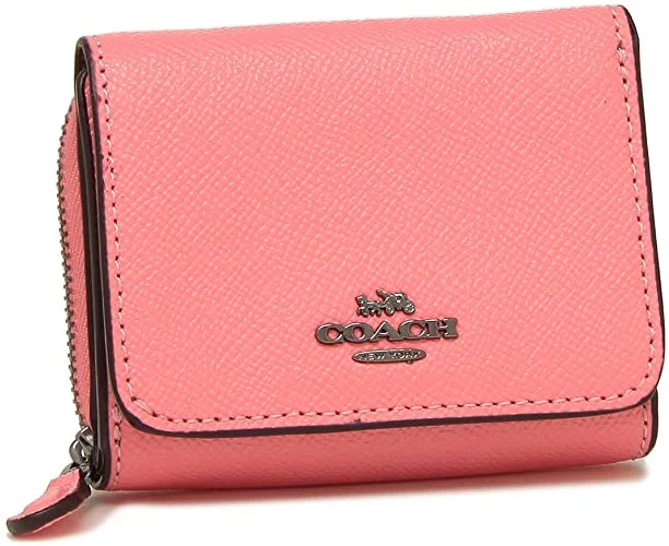 Coach handbags with a perforated leather detail for a breathable and unique designCOACH 37968 Folded Wallet