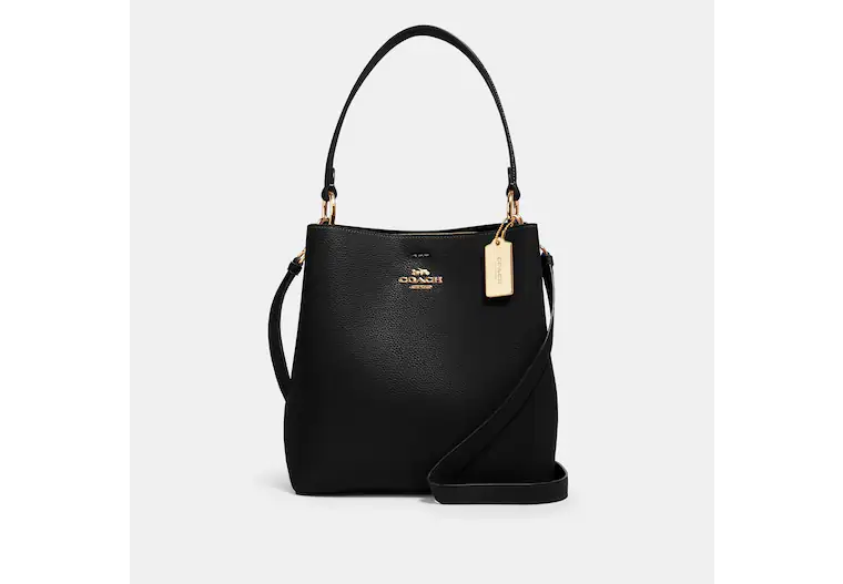 Coach tote bags with a water - resistant lining for practicalityCoach Town Bucket Bag