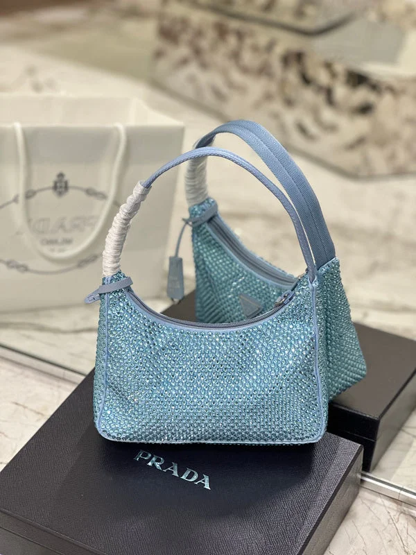 Prada bags with a back - zip pocket for storing valuables securelyWhimsy Finds - Prada Bags - 166