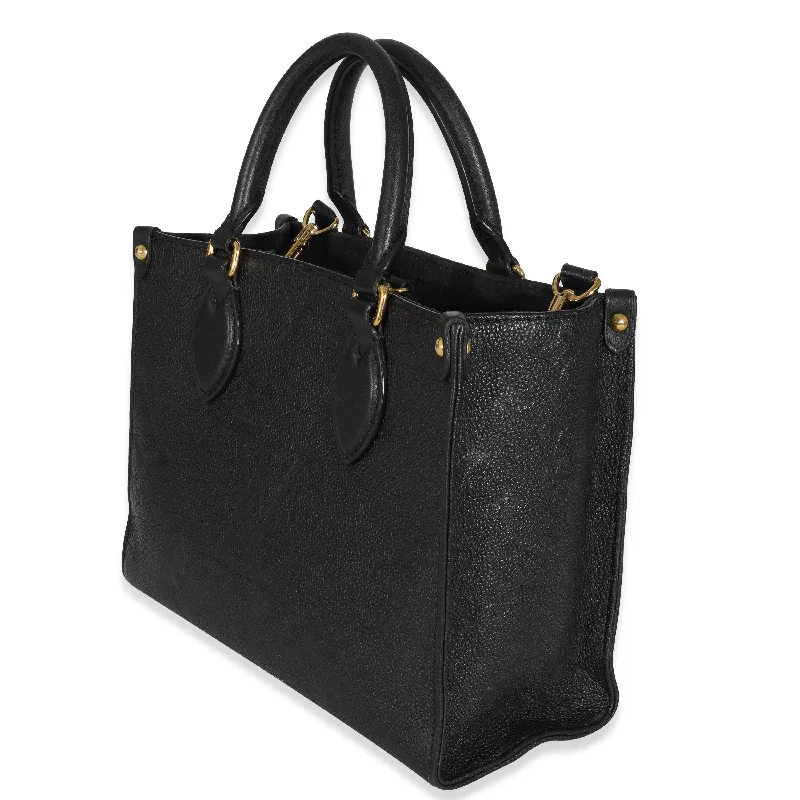 Louis Vuitton Twist bags with the iconic LV - turnlock closureLouis Vuitton Black Empreinte Onthego PM