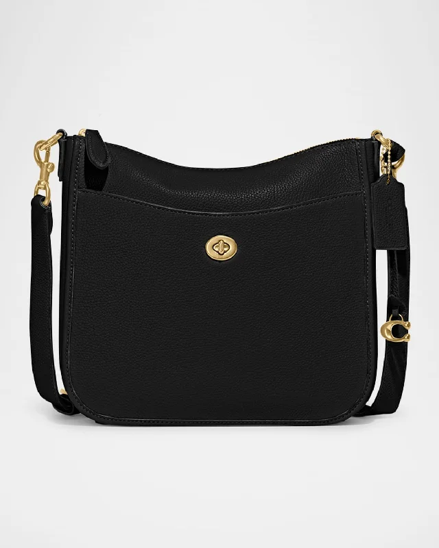 Coach crossbody bags with a detachable coin purse for added functionalityPolished Pebble Leather Crossbody Bag