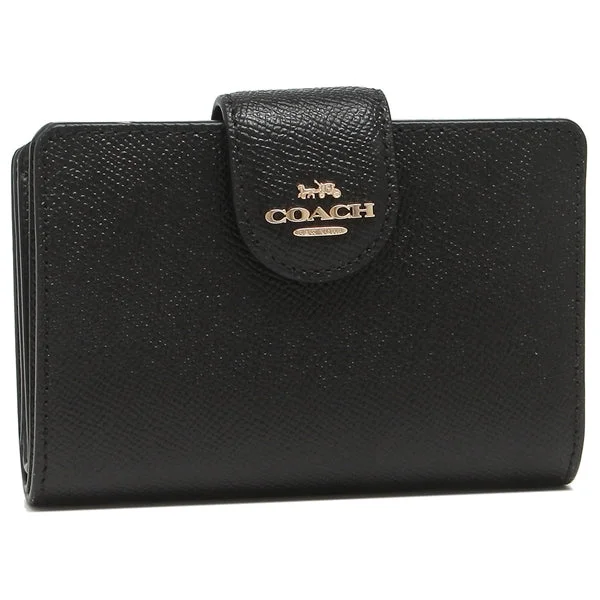 Coach bags with a detachable mobile phone holder for on - the - go useCOACH 6390 MEDIUM CORNER ZIP WALLET