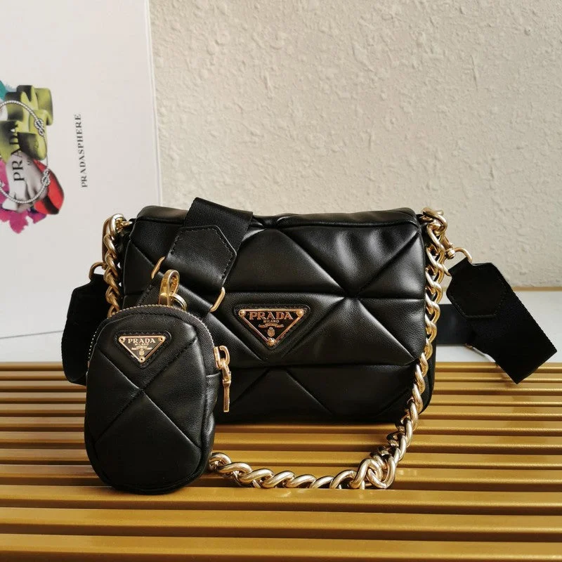 Small - sized Prada Saffiano leather bags for a compact and stylish carryWhimsy Finds - Prada Bags - 170