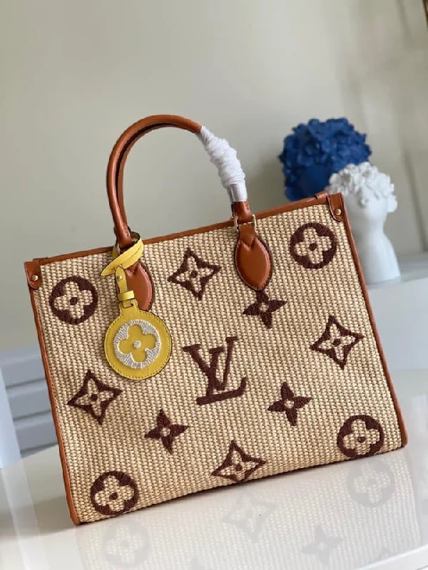 Louis Vuitton Petite Malle bags with a hard - shell structure for uniquenessLouis Vuitton OnTheGo MM Bag