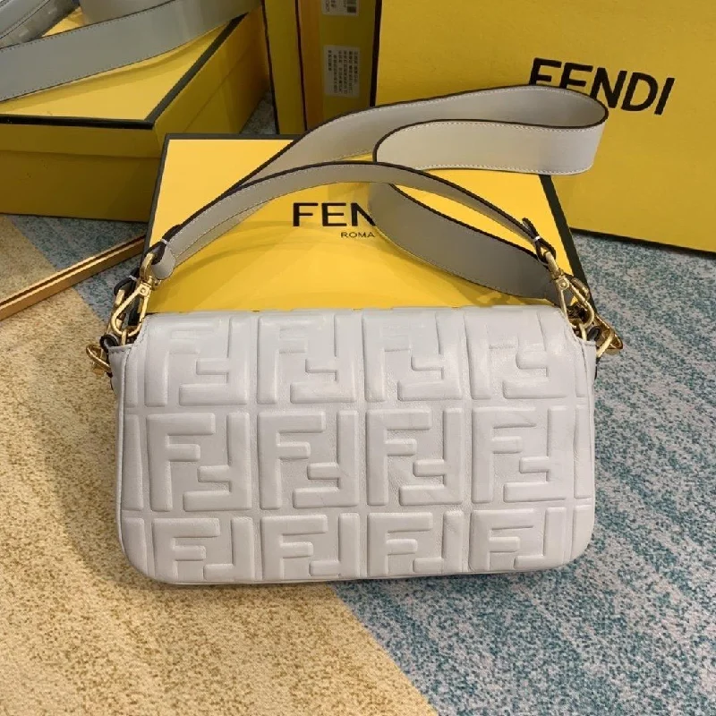 Fendi backpacks with a built - in lock for added securityFendi Baguette Bag