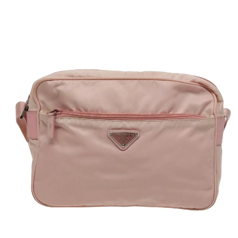 Ladies Prada Galleria bags with gold - toned hardware for a luxurious touchPRADA Shoulder Bag