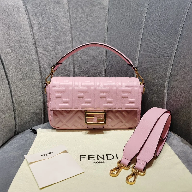 Ladies Fendi shoulder bags with a detachable scarf strap for a stylish and versatile optionWF -  Fendi Bag - 215