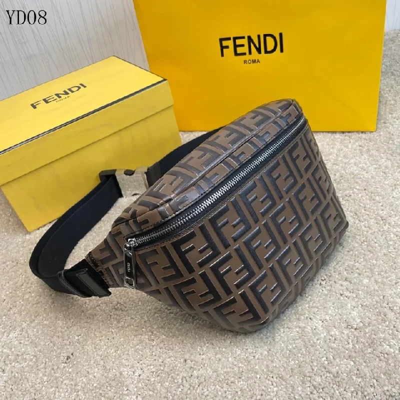 Fendi bags with a zip - top closure and a front - pocket for quick access to keys and cardsFendi Bumbag