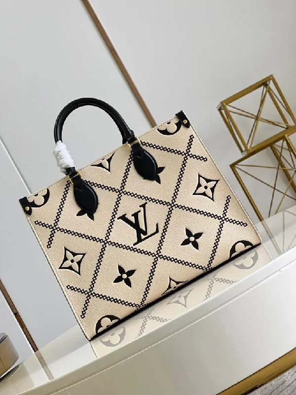 Louis Vuitton crossbody bags with adjustable shoulder straps for comfortLouis Vuitton OnTheGo MM Bag