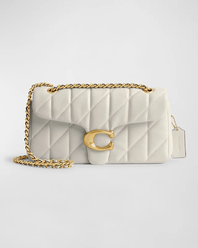 Coach bags with a detachable mobile phone holder for on - the - go useTabby Quilted Leather Shoulder Bag