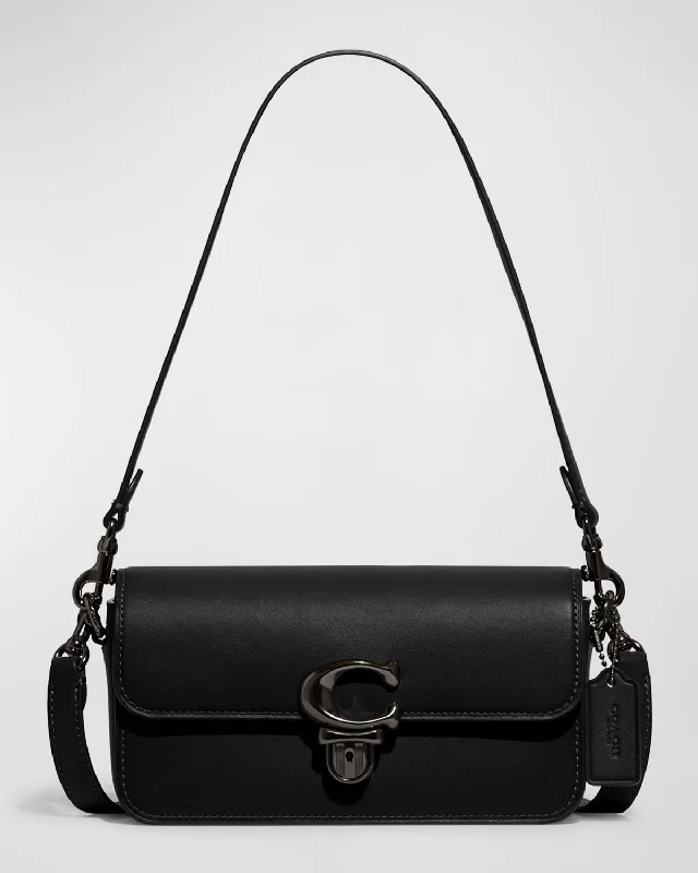 Ladies Coach Tabby bags with a detachable shoulder strapStudio Flap Napa Leather Shoulder Bag