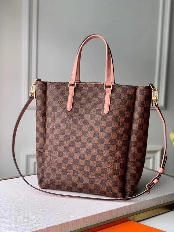 Louis Vuitton backpacks with a padded laptop compartment for travelLouis Vuitton Belmont MM Bag