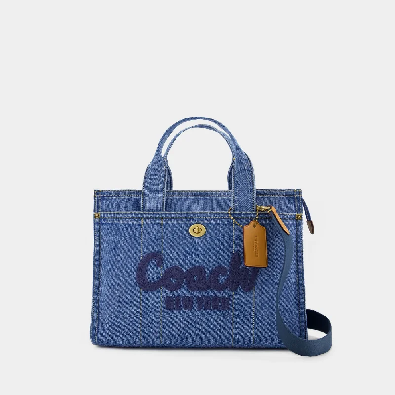 Coach Tabby bags with a classic turnlock closure for a timeless styleCargo Tote Shopper Bag - Coach - Canvas - Blue