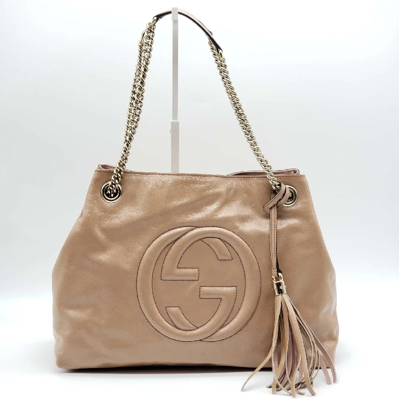 Medium - sized Women Gucci handbags for everyday useMedium - sized Women Gucci handbags for everyday useGucci Soho Patent Leather Shoulder Bag