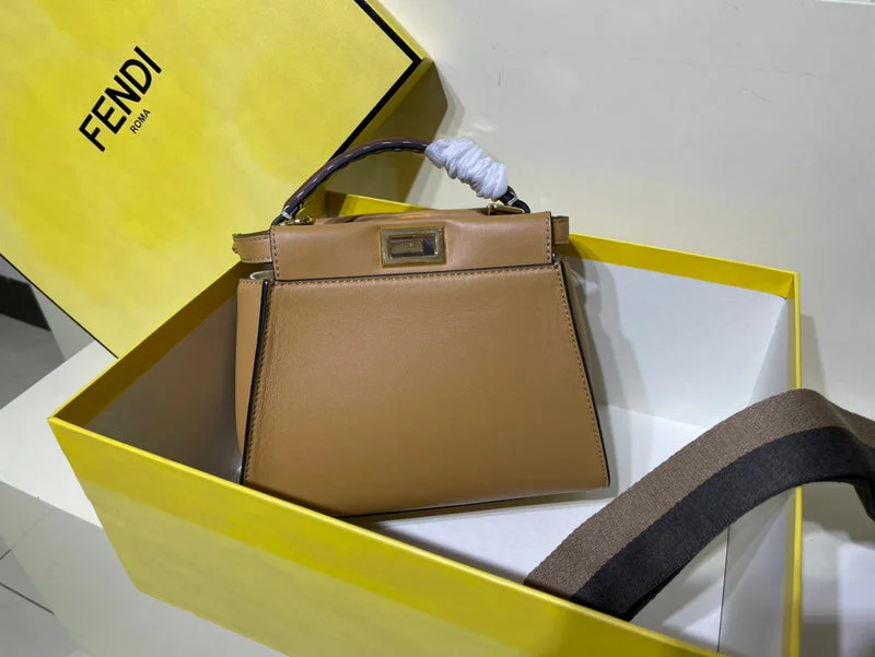 Fendi bags with a voice - activated pocket opener for a high - tech convenienceBC - FENDI BAGS - 099