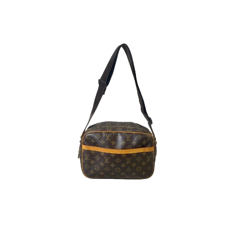 Louis Vuitton bags with a zip - around closure for enhanced securityLouis Vuitton Reporter Monogram Canvas