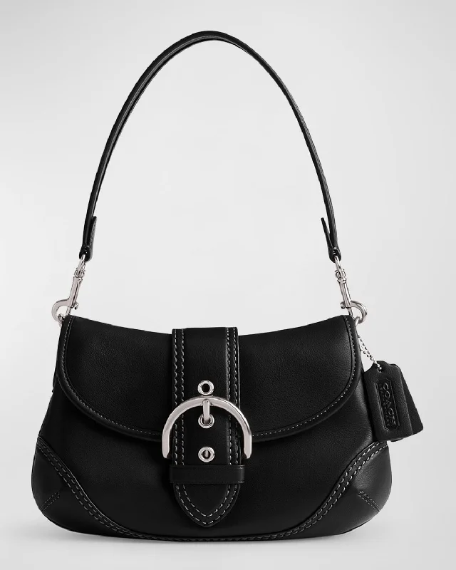 Ladies Coach shoulder bags with a tassel - decorated zipper for added charmSoho Regenerative Leather Shoulder Bag