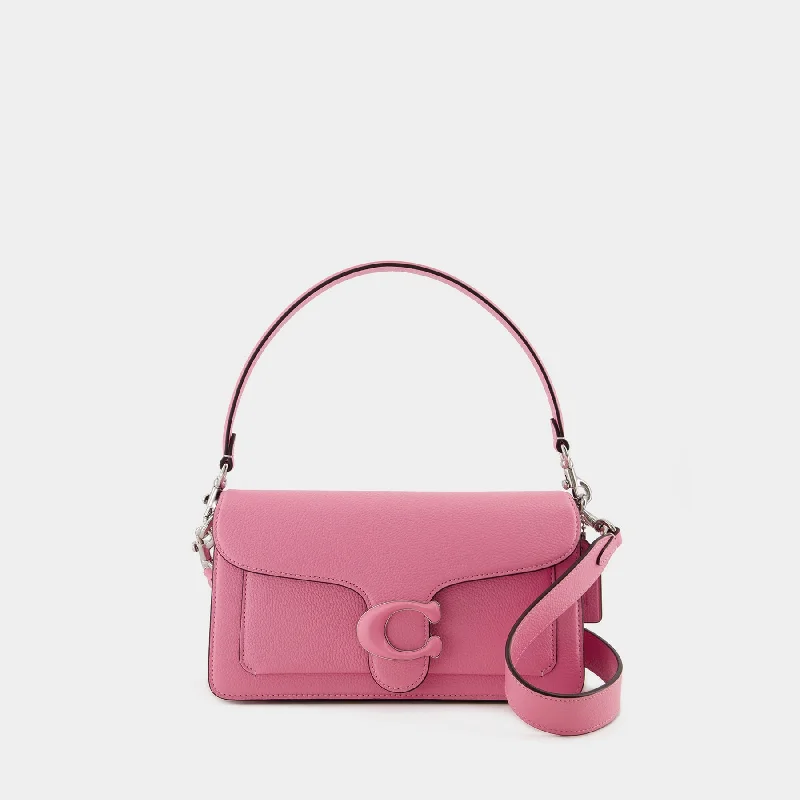 Ladies Coach Tabby bags with a textured leather surface for a more tactile lookTabby 26 Shoulder Bag - Coach - Leather - Pink