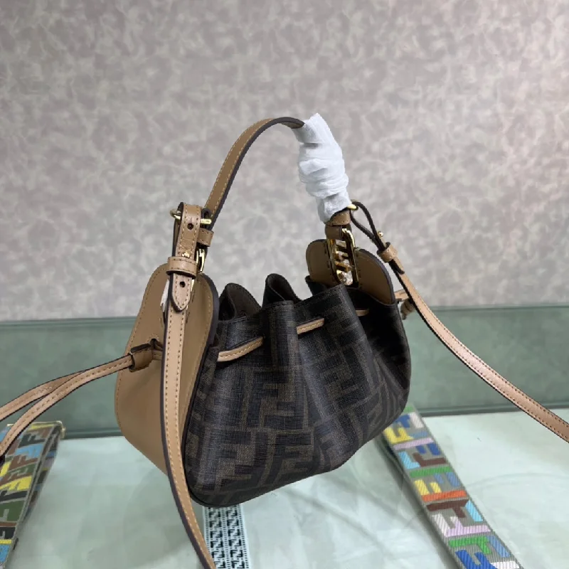 Ladies Fendi shoulder bags with a tassel - decorated zipper for added charm and styleWF -  Fendi Bag - 267