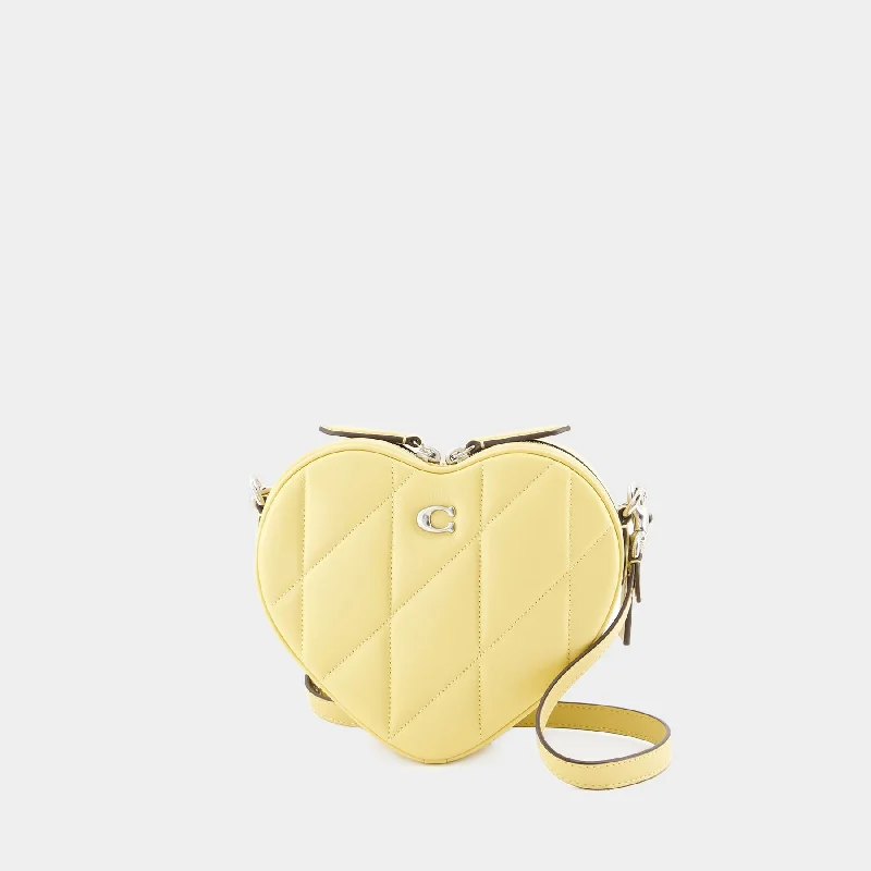 Coach tote bags with a water - resistant lining for practicalityHeart Crossbody - Coach - Leather - Yellow