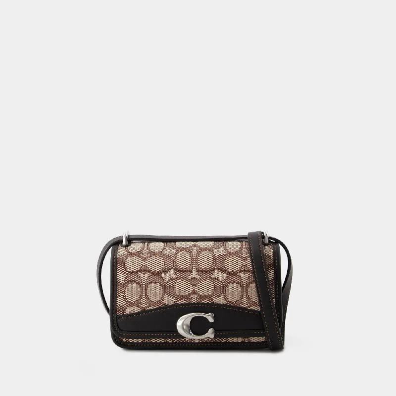 Coach handbags with a metal - framed clasp for durability and styleBandit Crossbody - Coach - Leather - Cocoa Black