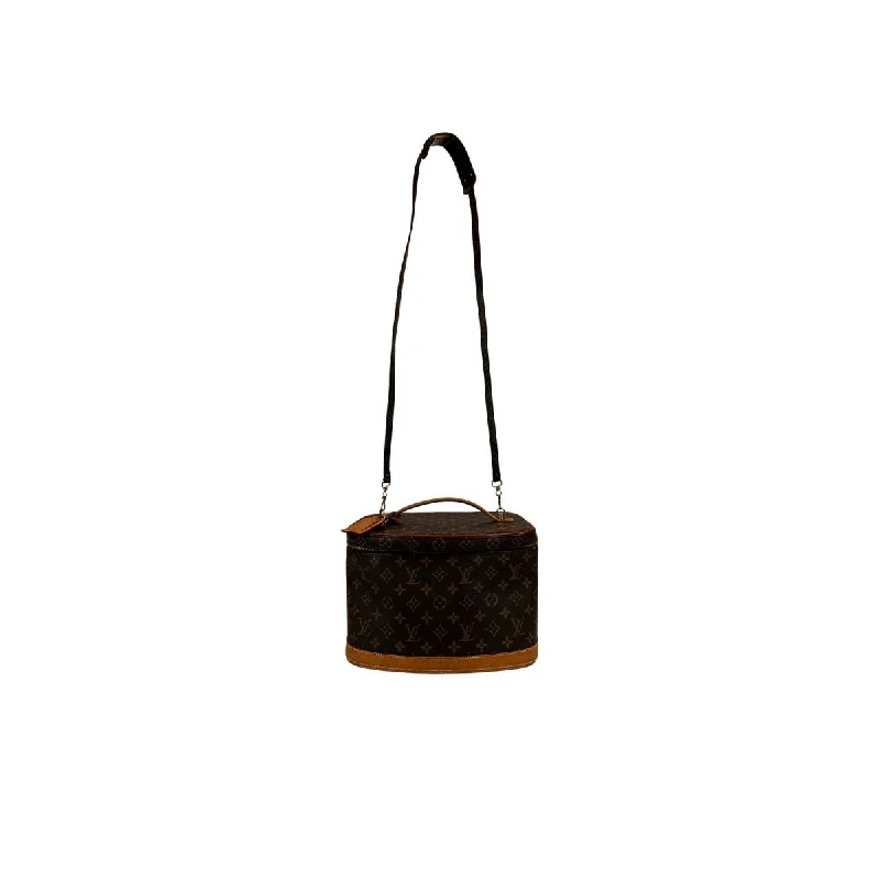 Ladies Louis Vuitton shoulder bags with a tassel decoration for charmLouis Vuitton Nice in Monogram Canvas