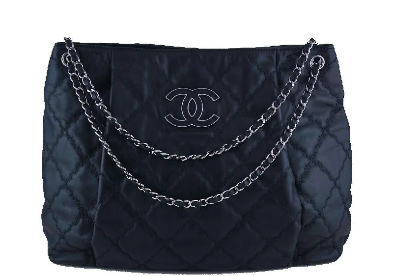 Chanel bags in luxury boutiques worldwideChanel 16in Black XL Hampton Sensual CC Classic Tote Bag