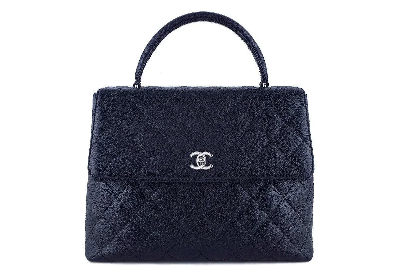 Chanel bags available at online luxury retaileChanel Black 2.55 Classic Quilted Kelly Flap Satchel Bag