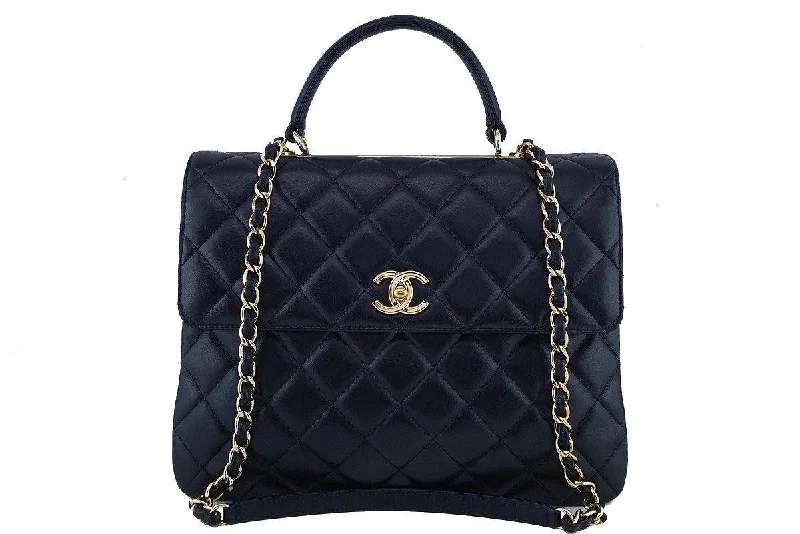 Chanel Classic Flap Bag for Evening PartyChanel Black Large Trendy CC Classic Handle Shoulder Tote Bag