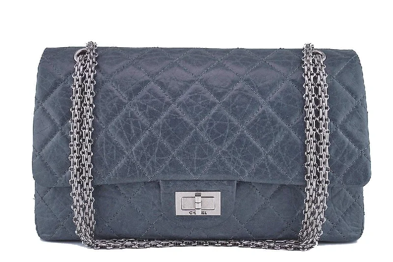 Chanel bags that pair perfectly with any outfitChanel Gray 227 Reissue 2.55 Jumbo Classic Double Flap Bag