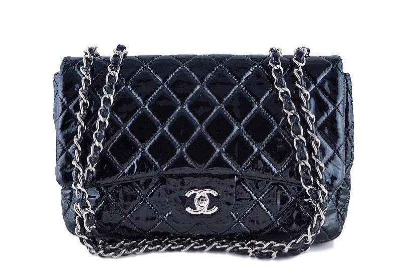 Chanel Small Crossbody Bag for TravelChanel Jumbo Classic Flap, Black Soft Patent 2.55 Bag