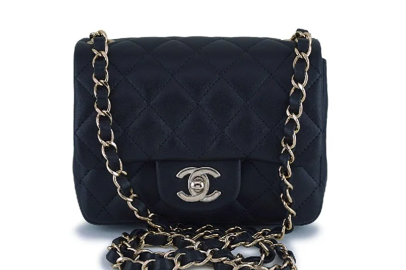 Chanel bags for those who value investment piecesNew Chanel Black Classic Quilted Square Mini 2.55 Flap Bag GHW