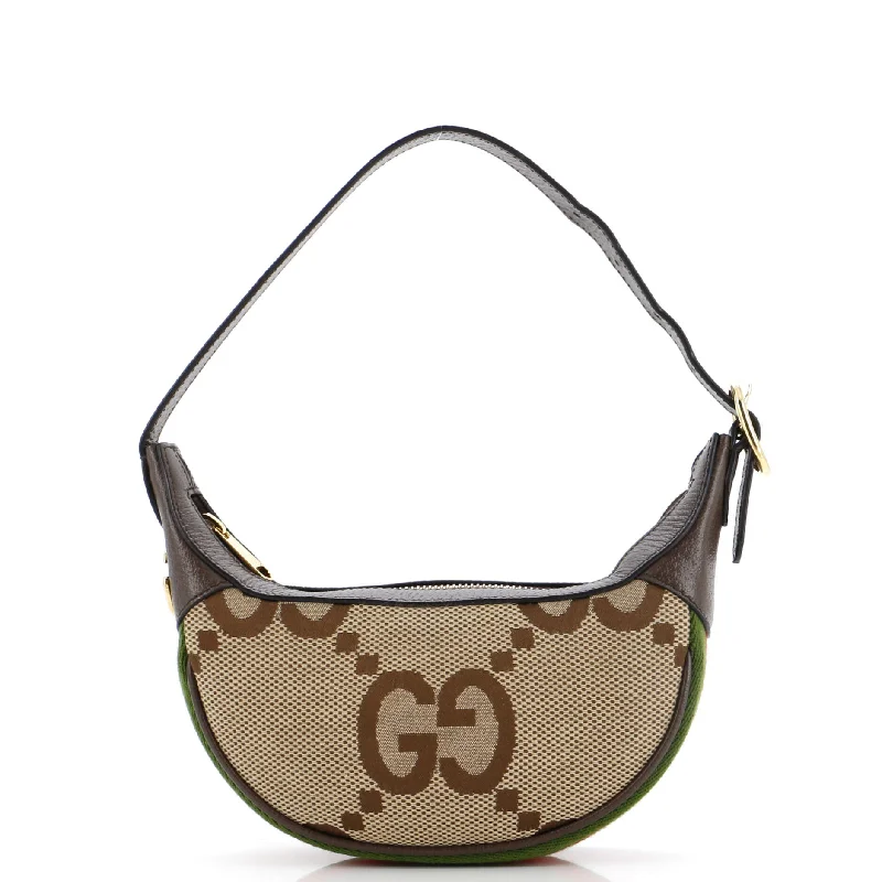 Ophidia Zip Hobo Jumbo GG Canvas Mini