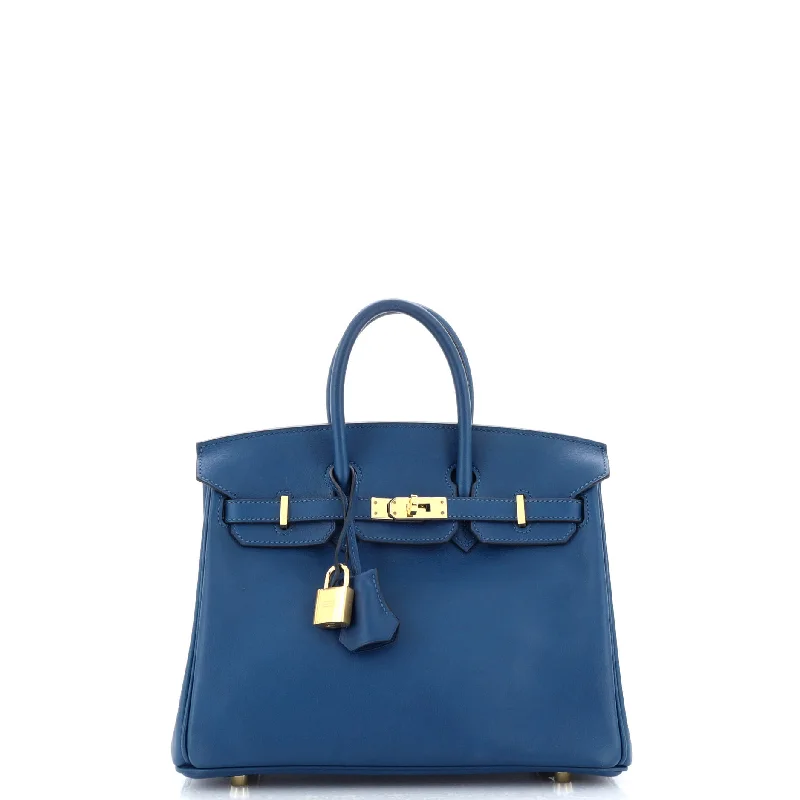 Hermes Birkin Bags in a Rich Bordeaux Red for a Luxurious VibeBirkin Handbag Deep Blue Swift with Gold Hardware 25