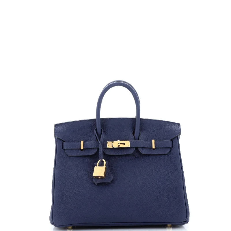 Hermes Birkin Bags in a Deep Burgundy for a Rich and Sumptuous AppearanceBirkin Handbag Bleu Saphir Togo with Gold Hardware 25