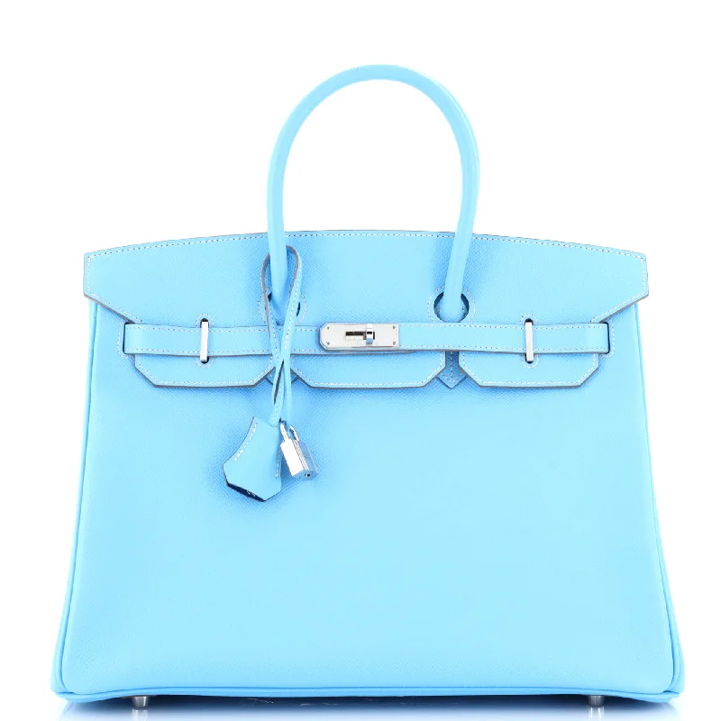 Hermes Birkin Bags with a Pebbled Leather Texture for a Rugged yet Elegant AppealCandy Birkin Bag Epsom 35