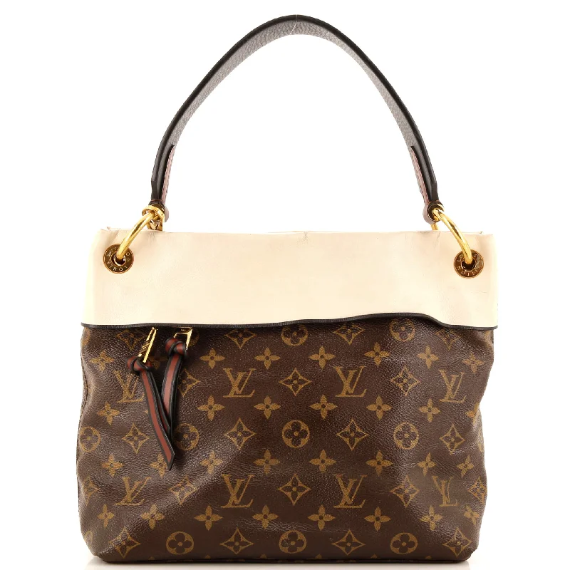 Tuileries Besace Bag Monogram Canvas with Leather