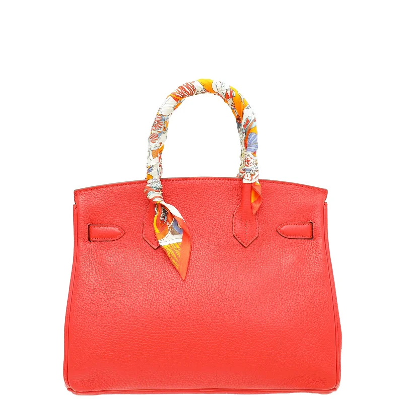 Hermes Birkin Bags in a Soft Coral Pink for a Feminine and Playful VibeHermes Bicolor Retourne Verso Birkin 30 Bag W/ Twillies