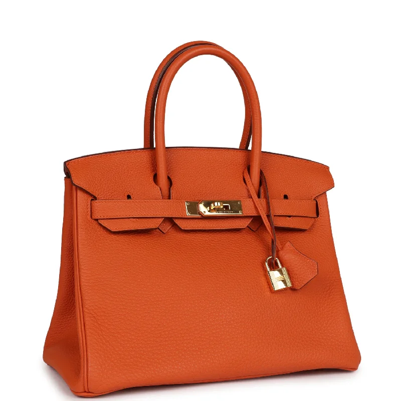 Hermes Birkin Bags in a Rare Lilac Shade for a Stand - Out LookHermes Birkin 30 Orange Togo Gold Hardware