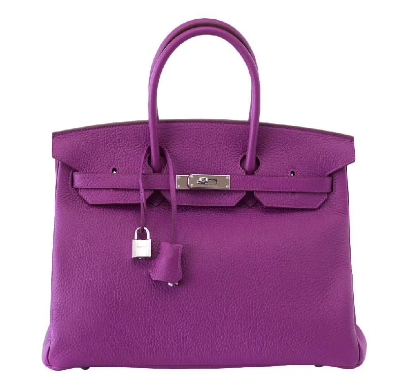 Hermes Birkin Bags with a Reinforced Bottom Panel for LongevityHermès Tosca Birkin 35 Bag - Special Order