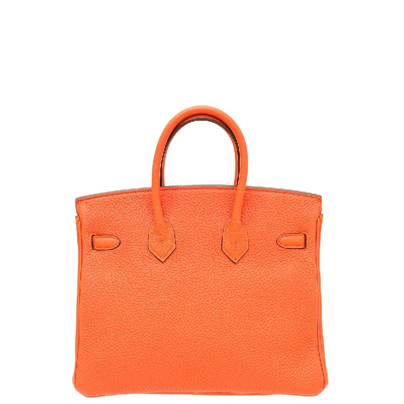 Hermes Birkin Bags with a Snap - Fastened Front Pocket for Easy AccessHermes Feu Retourne Birkin 25 Bag