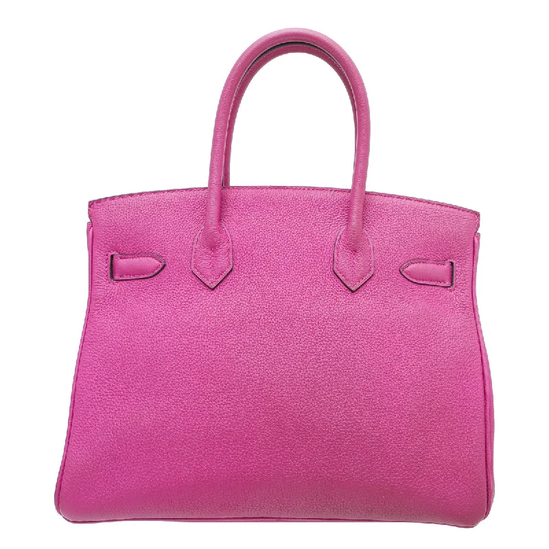 Hermes Birkin Bags in a Shiny Patent Leather Finish for a Glossy LookHermes Rose Pourpre Birkin 30 Bag