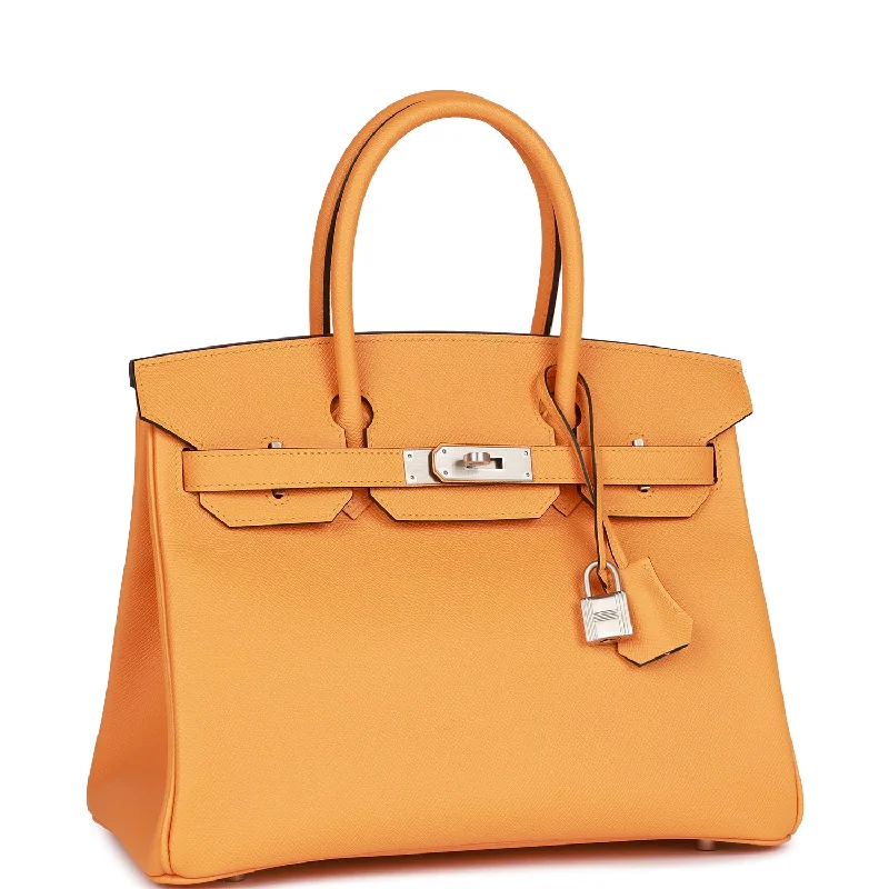 Hermes Birkin Bags in a Soft Coral Pink for a Feminine and Playful VibeHermes Special Order (HSS) Birkin 30 Jaune D'Or and Malachite Epsom Brushed Palladium Hardware