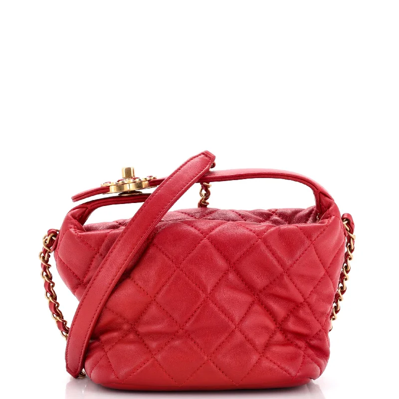 Perfect Meeting Hobo Quilted Lambskin Small