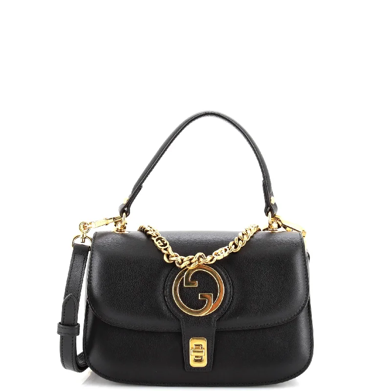 Blondie NM Chain Top Handle Bag Leather Small