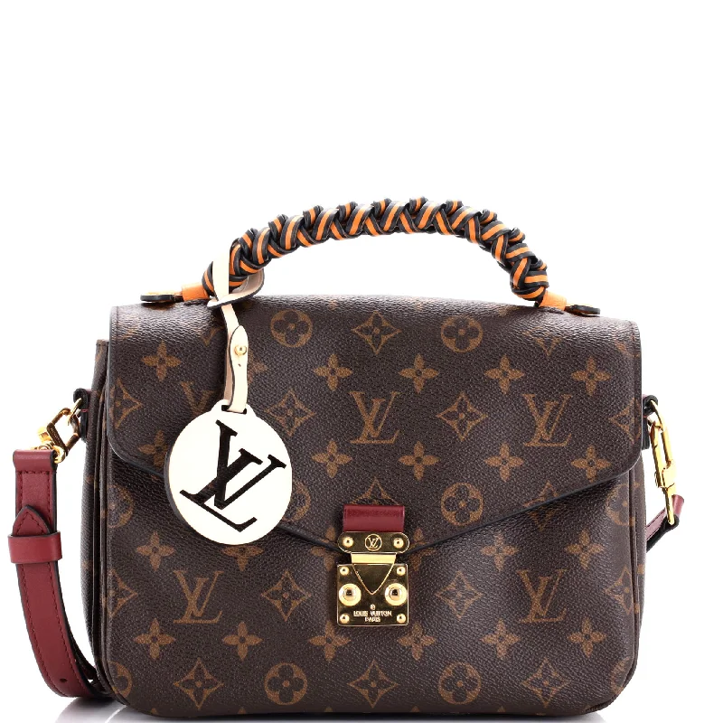 Braided Handle Pochette Metis Monogram Canvas